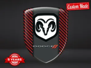 Dodge Personalized Car Emblems Sports High Quality Minimal